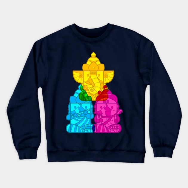 The Box Gods Crewneck Sweatshirt by artofkarthik